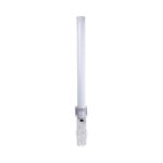 Antena Omnidireccional en 2.4 GHz, Rango de Frecuencias (2.3 - 2.5 GHz), Ganancia de 10 dBi, Doble Polaridad MIMO 2x2, Incluye Jumpers