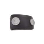Luz de Emergencia Dual LED ultra compacta/150 lúmenes/Luz fría/Batería de Respaldo Incluida/Botón de test / Color Negro