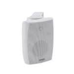 Altavoz de Pared de 2 vías | Woofer 4in + 1.5in | 2.5W - 20W | Para Sistemas 70/100V y 8 ohms | Material ABS | Rejilla y Bracket de Metal | Color Blanco