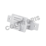 Aislador de Paso GRIS reforzado para cercos eléctricos, resistente al clima extremoso