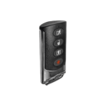 LLavero remoto de 4 Botones de uso rudo ideal para Armado total/parcial/desarmado/pánico. Duracion de Batería hasta 5 años.