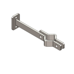 HERRAJE LATERAL PARA MÁSTIL/ PARARRAYOS EN PARED