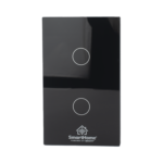 (ZigBee) Apagador switch inalámbrico ZigBee, control de 2 regresos de carga, 110V