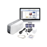 Kit de Impresora tarjetas de PVC / Puede Crecer a Laminador/ Una Cara / Incluye: 2 x Ribbon a Color, 100 Tarjetas PVC, Kit de Limpieza, Software