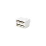 Clip de Puente, Para Uso con Regletas S66 de Siemon, de 1 par, Color Blanco