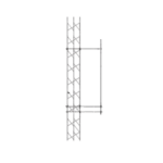 Montaje Lateral Ajustable en Kit para Montaje de Antenas de 6.35 cm. de Diámetro-Base y 91 cm. de Distancia de Separación a la Torre.
