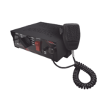 Sirena Vehicular de 100W de Potencia, Con Switch Giratorio de 6 posiciones y Micrófono Integrado de Uso Rudo