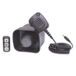 Sirena/Bocina Compacta Para Motocicleta de 30 Watts, Incluye Controlador y Microfono