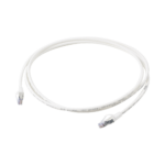 Patch Cord "Skinny" Cat6A Blindado S/FTP, 7ft, Diámetro Reducido 28 AWG, Color Blanco