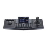 Controlador de domos PTZ y Camaras IP Wisenet, con pantalla LCD touch screen de 5"