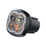 Estrobo Oculto, 6 LED, rojo/azul, SAE Clase I, Empotrable, lente transparente