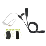 Micrófono De Solapa de 2 Cables De Fibra Trenzada Serie SPM2300BF Para HYTERA X1e/p & PD6XX
