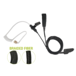 Micrófono De Solapa de 2 Cables De Fibra Trenzada Serie SPM2300BF Con Conector KENWOOD Multipin