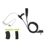 Micrófono De Solapa de 2 Cables De Fibra Trenzada Serie SPM2300BF Para VERTEX VX-160/180/210/230/231/350/351/354/400/410/417/420/424/427