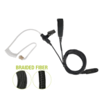 Micrófono De Solapa de 2 Cables De Fibra Trenzada Serie SPM2300BF Con Conector MOTOROLA EX500/600, GP328/338/344/388, PRO51 y ELITE