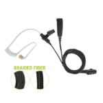 Micrófono De Solapa de 2 Cables De Fibra Trenzada Serie SPM2300BF Con Para HYTERA PD702/782/785 & PT580