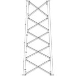 Sección 7 Intermedia para Torre Autosoportada línea SSV (Código de Fábrica: 7N)