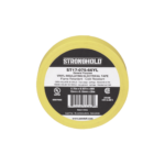 Cinta Eléctrica STRONGHOLD para Aislar, de PVC, Uso General Reparación y Mantenimiento, Grosor de 0.18mm (7 mil), Ancho de 19mm, y 20.12m de Largo, Color Amarillo