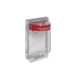 Protector de Policarbonato Súper Resistente para Palanca de Incendio Texto en Español