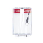 Cubierta Universal Transparente con Sirena, Texto de Incendio en Español