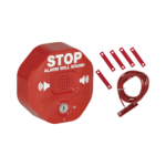 Alarma Multifunción Exit Stopper® para proteger puertas dobles (incluye contactos magnéticos)