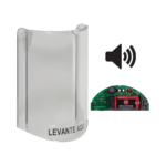 Cubierta Protectora De Policarbonato, Súper Resistente, Con Sonido, Texto En Español, Para Botones Multiusos Serie Stopper® Station De STI