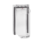 Cubierta De Policarbonato Serie Bopper Stopper®, Para Lectora, Sin Llave, Transparente, Texto En Inglés