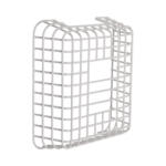 Jaula de acero FIRERAY Damage Stopper® para protección de detectores de haz óptico. Dimensiones 11.52 in (292 mm) altura x 10 in (254 mm) ancho x 3.58 in (91 mm) profundidad