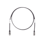 Patch Cord Cat6A, Blindado S/FTP, CM/LS0H, 10ft, Color Negro