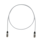 Patch Cord Cat6A, Blindado S/FTP, CM/LS0H, 3 m, Color Gris