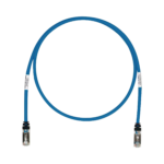 Patch Cord Cat6A, Blindado S/FTP, CM/LS0H, 50ft, Color Azul