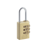 Candado de Latón de Combinación Maletero Programable/ Medida 20 mm / Nivel de seguridad 3 / Discos Programables.
