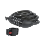 Candado de Cable de Combinación/ Longitud 120 cm / Nivel de seguridad 3/ Discos Programables.