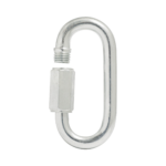 Eslabón de acero con seguro 1/4" 400kg