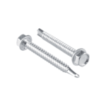 Pija hexagonal con punta de broca #14 x 1", 100 piezas