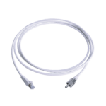 Patch Cord TERA Cat5e 10/100BASE-T, de 2 pares y conector modular, LS0H, Color Blanco, 2 metros