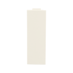 Unión recta de tapa, para uso con canaleta T70, Material PVC Rígido, Color Blanco