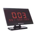 Pantalla receptora inalambrica para sistema de llamada de asistencia