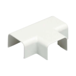 Conexión en "T", para uso con canaleta LD3, material ABS, Color Blanco Mate