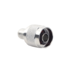 Conector N Macho para 75 Ohm de Anillo Plegable para cable RG-11, Niquel /Oro /Teflón.