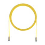 Cable de Parcheo TX6, UTP Cat6, Diámetro Reducido (28AWG), Color Amarillo, 10ft