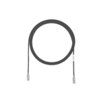 Cable de Parcheo TX6, UTP Cat6, Diámetro Reducido (28AWG), Color Negro, 3ft