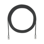 Cable de Parcheo UTP Cat6A, CM/LSZH, Diámetro Reducido (28AWG), Color Negro, 10ft