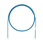 Cable de Parcheo UTP Cat6A, CM/LSZH, Diámetro Reducido (28AWG), Color Azul, 22ft