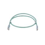 Cable de Parcheo TX6, UTP Cat6, 24 AWG, CM, Color Verde, 3 ft.