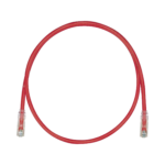 Cable de Parcheo TX6, UTP Cat6, 24 AWG, CM, Color Rojo, 5ft