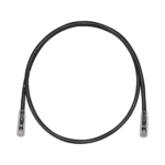 Cable de Parcheo TX6, UTP Cat6, 24 AWG, CM, Color Negro, 6 ft.