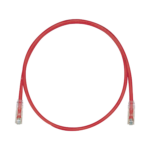 Cable de Parcheo TX6, UTP Cat6, 24 AWG, CM, Color Rojo, 7ft