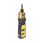 Herramienta Ponchadora de Impacto con Cuchilla para Paneles y Bloques de 66/110. Termina y Corta Cables CAT3, CAT5e y CAT6/6A en 1 paso