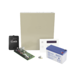 Kit de Panel de Alarma VISTA48LA con  Batería de 9Ah, Transformador y Gabinete